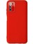 Samsung Galaxy A03S Kılıf Lansman Glass Kapak - Kırmızı Svlrs 1