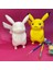 Pikachu Figür Boyama Seti | 15 cm | 3D Yazıcı Üretimi + 6 Renk Akrilik Boya + 2 Fırça 2
