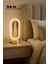 Barotti DMR-8800 3 Renk Dokunmatik Kristal Masa Lambası | USB Şarjlı Mika Gold Tasarım 12X26 cm 1