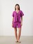 Yeni Sezon V Yaka Dokulu Onu Fiyonklu Muslin Bluz - S5QB37Z8 2