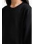 Kız Çocuk Relax Fit Bisiklet Yaka Basic Düz Okul Sweatshirt A2797A825AU 5