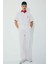 %100 Pamuk Wide Leg Geniş Paça Jean Pantolon E1375AX25AU 2