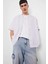 Relax Fit Apaş Yaka Baskılı Dokuma Çizgili Kısa Kollu Gömlek F5746AX25AU 3