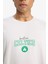 fit Nba Boston Celtics Oversize Geniş Kalıp Bisiklet Yaka Sırt Baskılı Kısa Kollu TIŞÖRT E5868AX25AU 7
