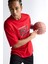 fit Nba Chicago Bulls Oversize Geniş Kalıp Bisiklet Yaka Kısa Kollu TIŞÖRT E5911AX25AU 1