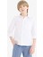 Erkek Çocuk Polo Yaka Oxford Uzun Kollu Okul Gömleği T8854A625AU 4