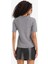 Regular Fit Bisiklet Yaka Kısa Kollu Triko Kazak D3306AX25AU 6