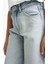 Kız Çocuk 90's Wide Leg Geniş Paça Okul Jean Pantolon F7540A825AU 5