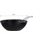 Titanium Professional Wok Tava - Siyah - 28 cm 4