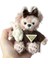 Shirleymay Brownie Bib Bag Kolye Sevimli Peluş Bebek Anahtarlık Süsü (Yurt Dışından) 1