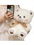 Sevimli Çift Ayı Peluş Oyuncak Teddy Ayı Bebek Çocuk Bebek Kız Doğum Günü Hediyesi (Yurt Dışından) 2