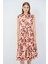 Desenli Uzun Elbise 2