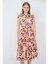 Desenli Uzun Elbise 2