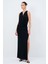Moda Tutkusu Kolsuz Örme Elbise 4