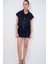 Moda Tutkusu Denim Kolsuz Tulum 4
