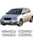 Toyota Corolla Uyumlu 2002-2007 Krom Kapı Kolu 4 Kapı Paslanmaz Çelik 2