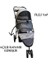 Evcil Hayvan Arabası 86x46x94,5cm Gri Max 15 Kg 5