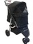 Evcil Hayvan Arabası 80x46x99cm Siyah Max 15 Kg 1