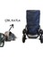Evcil Hayvan Arabası 74,5x46,5x97,5cm Lacivert Max 15kg 4