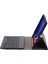 Samsung Galaxy Tab S9 Bluetooth Uyumlu Klavye Koruyucu Kılıf Pu+Tpu Kalem Yuvalı Kapaklı Tablet Kılıfı (Yurt Dışından) 4