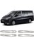 Citroen Jumpy Uyumlu 2007-2016 Krom Kapı Kolu 4 Kapı Paslanmaz Çelik 2