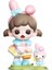 Yeni Zoraa x Sanrio Ortak Markalı Dolaşım Iyi Zaman Kutu Kızlar Hediye El Yapımı Ofis Bebek Masaüstü Dekorasyon Koleksiyonu Renk: Bahçe Hikayesi (Yurt Dışından) 1