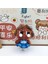 Yeni 13CM Crybaby Peluş Peluş Anahtar Bebek Karikatür Sevimli Anahtarlık Araba Peluş Anahtar Zincir Oyuncakları Kadın Hediyeler Renk: D (Yurt Dışından) 1