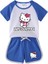 Hello Kitty Baskılı Çocuklar Kısa Kollu Takım 2024 Kız Yaz Giyim Karikatür T-Shirt Şort 2 Pc/set Çocuk Giyim Trailtsits Renk: Set/boyut: 18M (Yurt Dışından) 1
