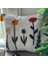 Comfort Punch Desenli Kırlent Kılıfı Kare Dekoratif Bohem Nakışlı Koltuk Yastık Kılıfı Panç 45X45 1