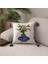 Comfort Punch Desenli Kırlent Kılıfı Kare Dekoratif Bohem Nakışlı Koltuk Yastık Kılıfı Panç 45X45 2