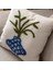 Comfort Punch Desenli Kırlent Kılıfı Kare Dekoratif Bohem Nakışlı Koltuk Yastık Kılıfı Panç 45X45 3