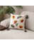 Comfort Punch Desenli Kırlent Kılıfı Kare Dekoratif Bohem Nakışlı Koltuk Yastık Kılıfı Panç 45X45 2