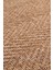0503-KAHVE Kumaş Bordür Sisal Halı Kilim Hav Toz Vermez Kolay Temizlenen Hasır Kilim 4