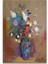 Bouquet Of Flowers 1905 By Odilon Redon Kanvas Tablo 5
