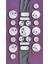 Purple Violet 6 Kişilik 21 Parça Kahvaltı Takımı 1