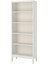 Idanas Kitaplık Beyaz 81X39X211 cm Şık Modern Depolama Rafı Ev Ofis Düzenleyici Geniş Kapasiteli Dekoratif 1