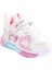 Kız Çocuk Siyah & Pembe Işıklı Spor Ayakkabı Sneakers 1