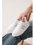 Daxors D163 Günlük Ortopedik Kadın Sneaker Spor Ayakkabı 3