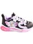 Kız Çocuk Siyah & Pembe Işıklı Spor Ayakkabı Sneakers 2