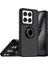 Xiaomi 14T Pro Uyumlu Kılıf Montreal Yüzüklü Mıknatıslı Kamera Korumalı Silikon Siyah 1