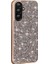 Galaxy A56 Kılıf Parlak Taşlı Tasarım Sys Pırlanta Kapak - Gold 5