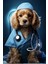 Doktor Komik Mizah Köpek Kanvas Tablo Ev Duvar Ofis Oda Hediyelik Dekarasyon Süsü 2