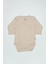 Nessiworld Bistyle Organik Natural Basic Style Kruvaze Uzun Kol Body BS17102 Bej 1