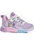 Kız Çocuk Siyah & Pembe Işıklı Spor Ayakkabı Sneakers 1