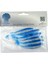 Discovery 9cm 4gr Silikon Balık Yem R03 Mavi Simli 6 Ad 2