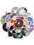 CD DVD Sticker Paketi -Bullet Journal - Ajanda - Planner - Defter - Laptop Etiket Çıkartma Çok Renkli 10 x 15 Paket Boyutu 3 x 5 cm Stickerlar Paket Içeriği 25 Adet Dadi Ramba Sticker 2