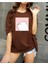Malkoçbey Sevimli Ayı Baskılı Oversize Basic T-Shirt 1