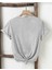 Malkoçbey Kurdela Baskılı Oversize Unisex Basic T-Shirt 2