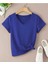 Malkoçbey Baskısız V Yaka Oversize Unisex Basic T-Shirt 1