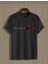Malkoçbey Kısa Çizgi Paris Baskılı Oversize Unisex Basic T-Shirt 2